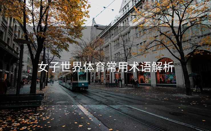 女子世界体育常用术语解析
