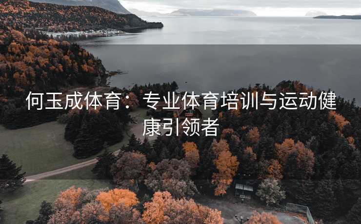 何玉成体育：专业体育培训与运动健康引领者