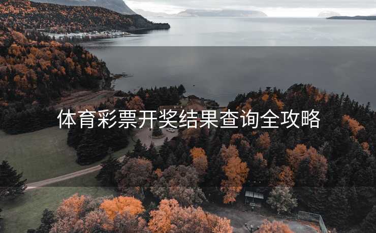 体育彩票开奖结果查询全攻略 体育彩票开奖结果查询全攻略